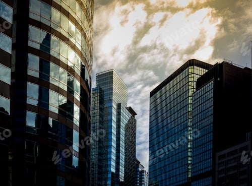 Preview: Commercial Buildings Stretch Up To The Sky In Hong Kong
