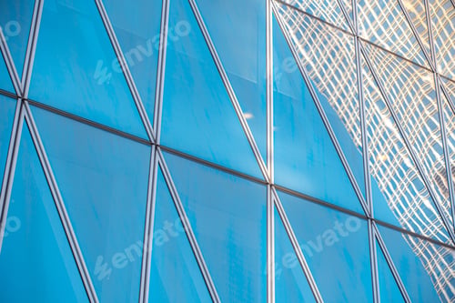 Preview: Modern Office Building Close Up In Hong Kong