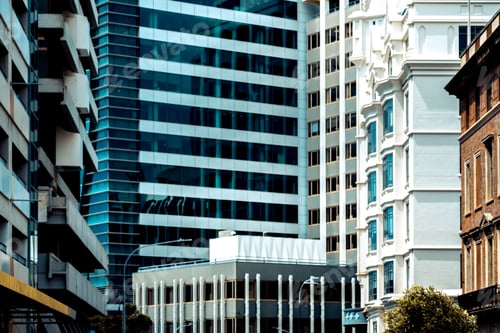 Preview: Commercial Building Close Up; Wellington Office Building.