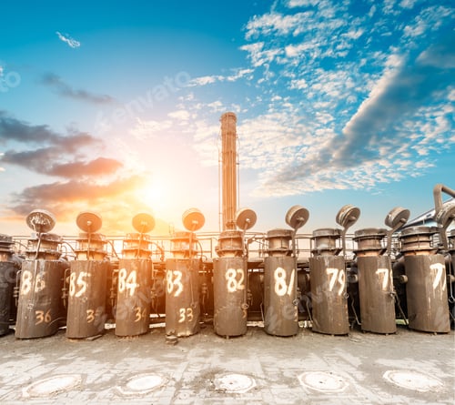 Preview: Steel Plant Old Industrial Equipment Scene In China