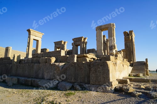Preview: Persepolis, Whose Magnificent Ruins Rest At The Foot Of Kuh-E Rahmat (Mountain Of Mercy) In