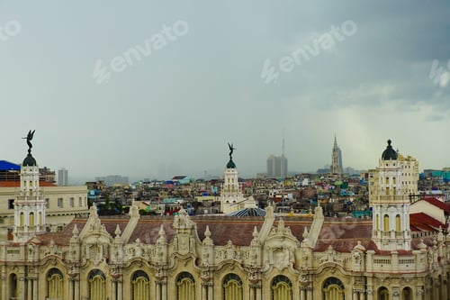 Preview: Havana Capitol As Storm Clouds Gather