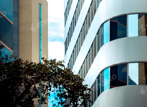 Preview: Commercial Building Close Up; Wellington Office Building.