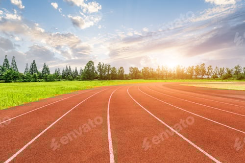 Preview: Red Runway Under The Blue Sky