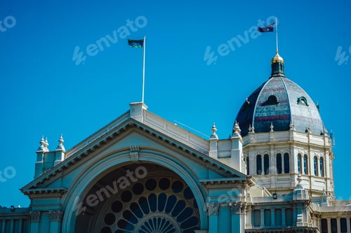 Preview: The Royal Exhibition Building Is A World Heritage Site-Listed Building In Melbourne, Australia,