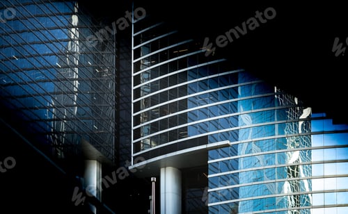 Preview: / Windows Of Commercial Building In Hong Kong