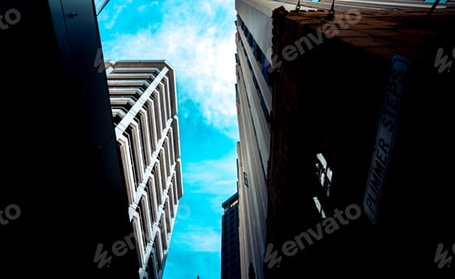 Preview: Commercial Building Close Up; Wellington Office Building.
