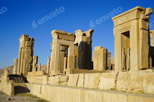 Preview: Persepolis, Whose Magnificent Ruins Rest At The Foot Of Kuh-E Rahmat (Mountain Of Mercy) In