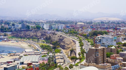 Preview: Miraflores Coastline In Lima Peru