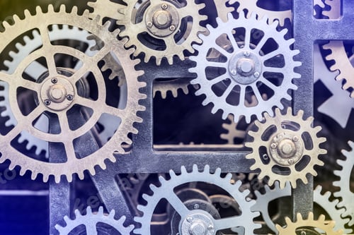 Preview: Clock Gear Set Close Up