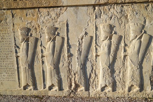 Preview: Persepolis, Whose Magnificent Ruins Rest At The Foot Of Kuh-E Rahmat (Mountain Of Mercy) In