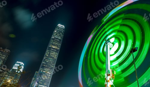 Preview: Hong Kong Cityscape At Night