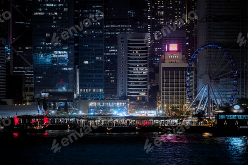 Preview: Hong Kong Victoria Harbor Night View