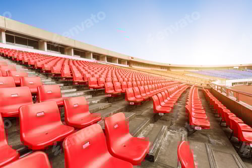 Preview: Red Seats In The Stadium