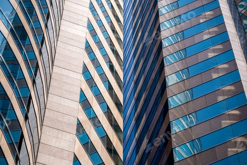 Preview: Windows Of Business Building In Hong Kong