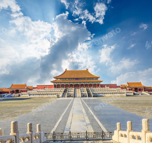 Preview: Ancient Royal Palaces Of The Forbidden City In Beijing,China