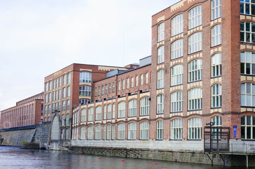 Preview: Industrial Buidlings And Tammerkoski, A Channel Of Rapids In Tampere And One Of The National