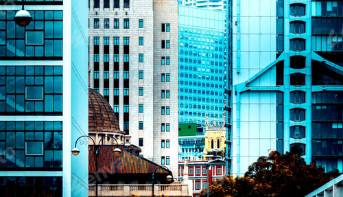 Preview: Office Building Exterior, Modern Architecture, Close Up