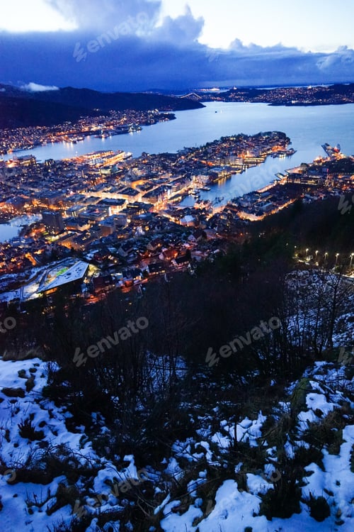 Preview: Bergen City At Night