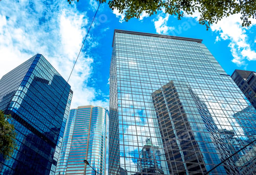 Preview: Modern Office Building Detail, Glass Surface