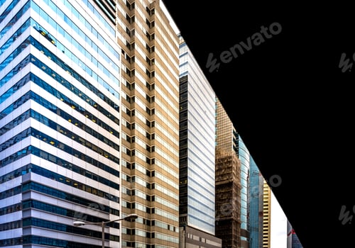 Preview: Modern Office Building Detail, Glass Surface