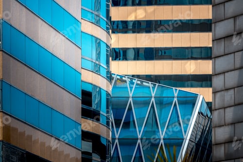 Preview: Windows Of Commercial Building In Hong Kong