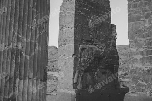 Preview: Sunset At Persepolis, Whose Magnificent Ruins Rest At The Foot Of Kuh-E Rahmat (Mountain Of Mercy)