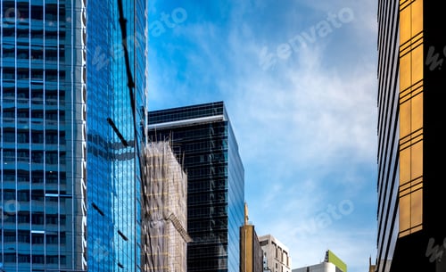 Preview: Modern Office Building Detail, Glass Surface