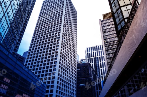 Preview: Modern Office Building Detail, Glass Surface