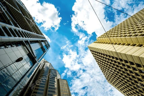 Preview: Modern Office Building Detail, Glass Surface