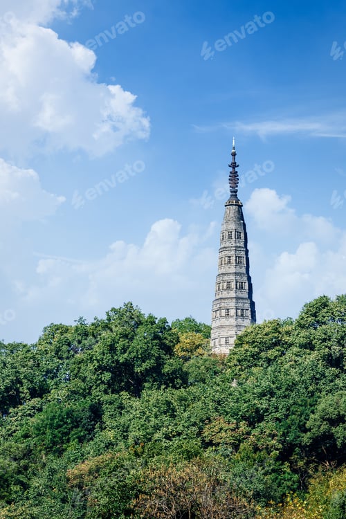 Preview: Hangzhou West Lake Beautiful Scenery And Ancient Pagoda In The Autumn, China