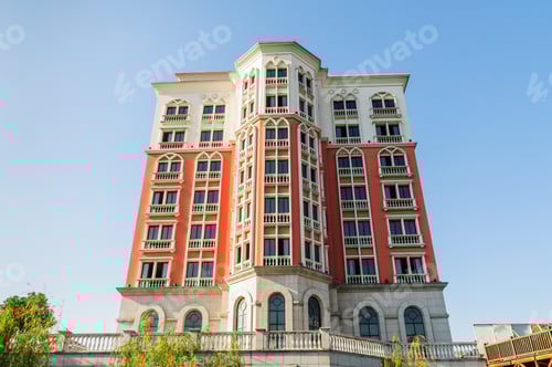 Preview: Apartment Building In Suburban Area