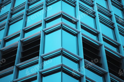 Preview: Hong Kong Commercial Building Close Up