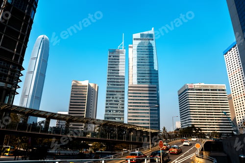 Preview: Modern Office Buildings In Hong Kong