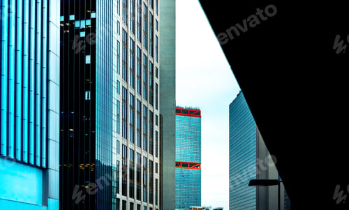 Preview: Modern Office Building Detail, Glass Surface