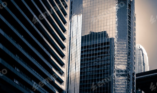 Preview: Windows Of Business Building In Hong Kong
