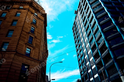 Preview: Commercial Building Close Up; Wellington Office Building.