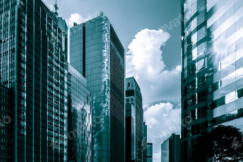 Preview: Windows Of Business Building In Hong Kong