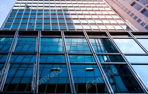 Preview: Windows Of Business Building In Hong Kong