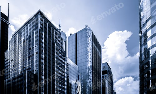 Preview: Windows Of Business Building In Hong Kong
