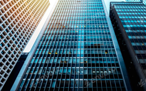 Preview: Modern Office Building Detail, Glass Surface