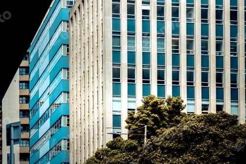 Preview: Commercial Building Close Up; Wellington Office Building.