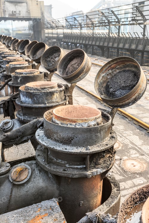 Preview: Steel Plant Old Industrial Equipment Scene In China