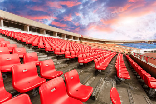 Preview: Red Seats In The Stadium
