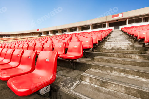 Preview: Red Seats In The Stadium