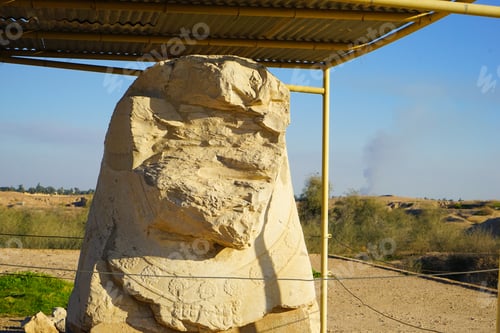 Preview: The Ancient Ruins Of Susa Next To The Modern Iranian Town Of Shush