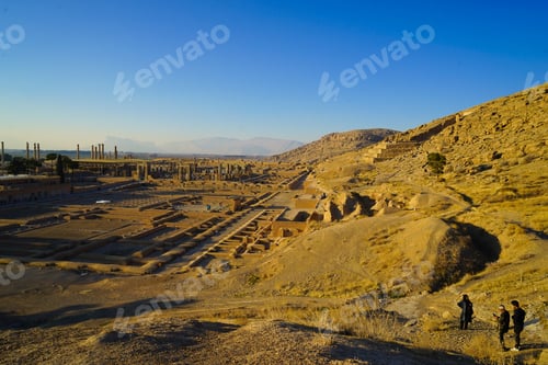 Preview: Sunset Over Persepolis Iran Unesco Site-