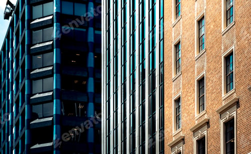 Preview: Commercial Building Close Up; Wellington Office Building.