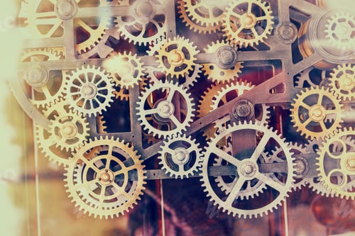 Preview: Industrial Clock Transmission Gear Set Details