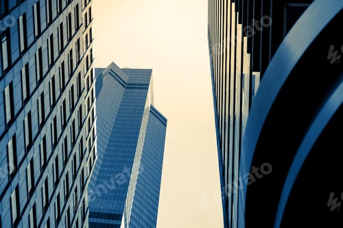 Preview: Modern Office Building Detail, Glass Surface